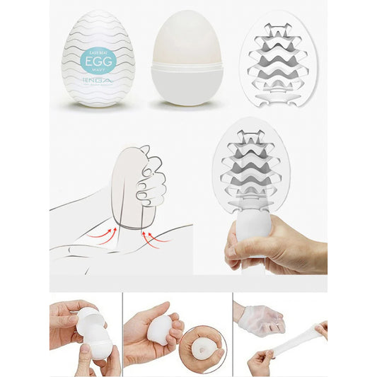 Huevo Egg Masajeador Manual