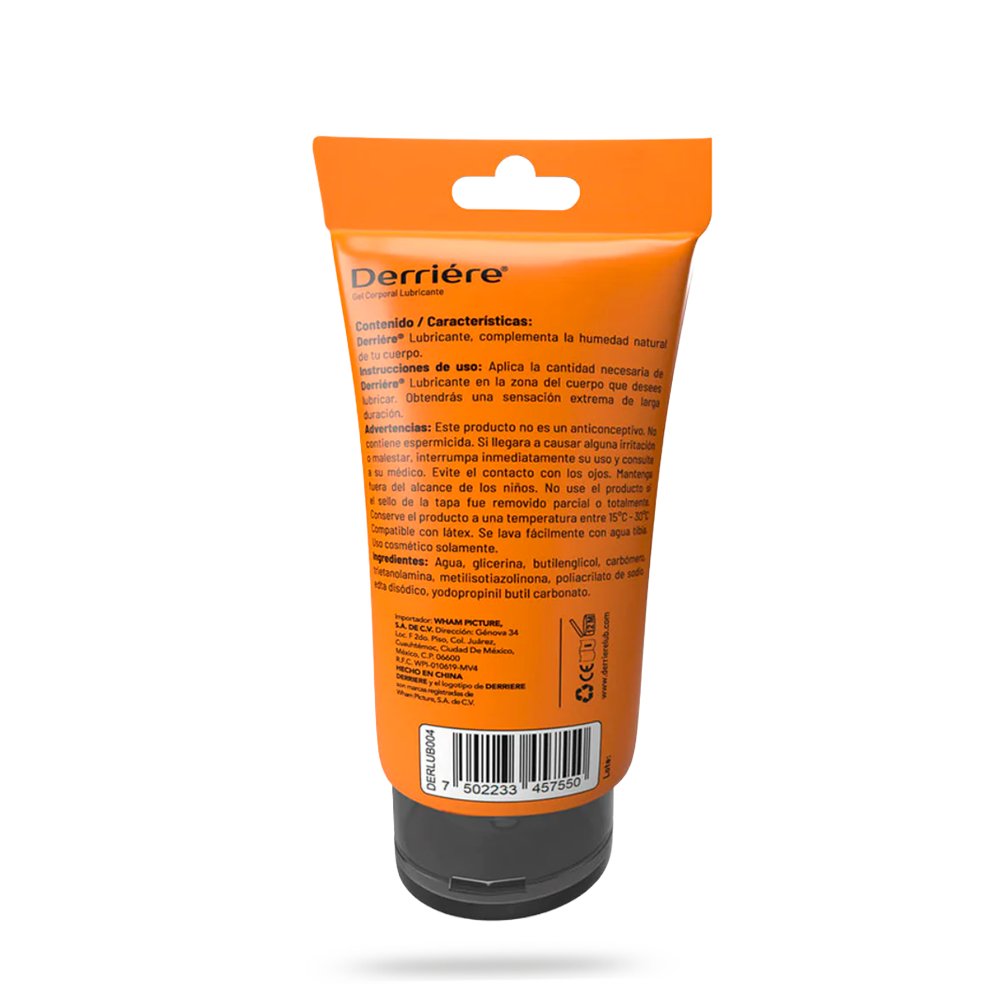 Derriére lubricante íntimo 60ml