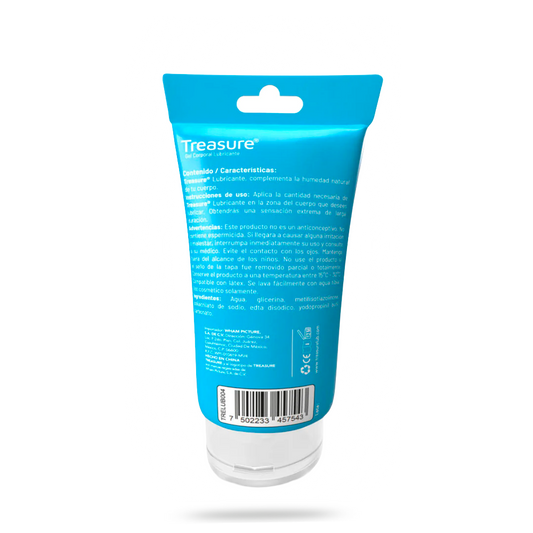 Treasure lubricante íntimo 60ml