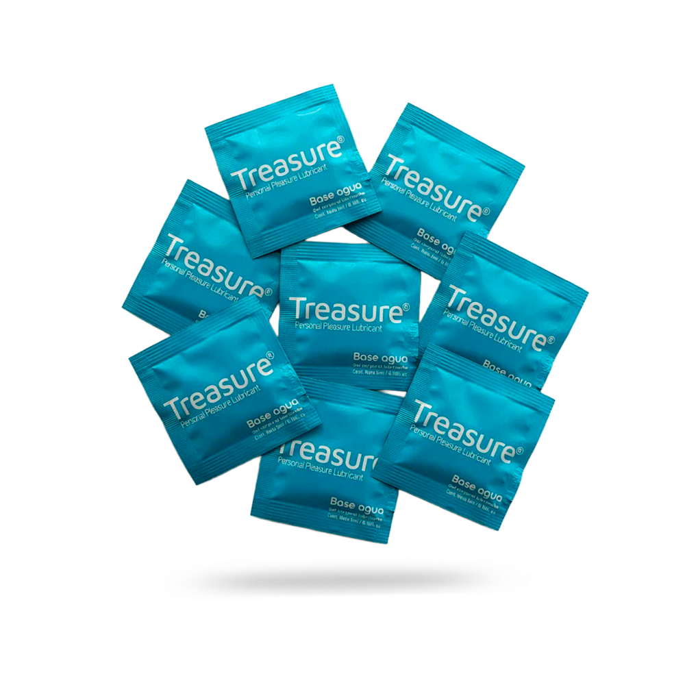 Treasure Lubricante personal 5ml 10 pzas