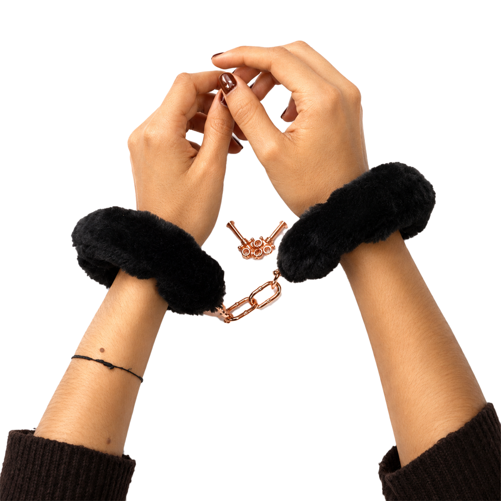 Esposas Plush Handcuffs Black