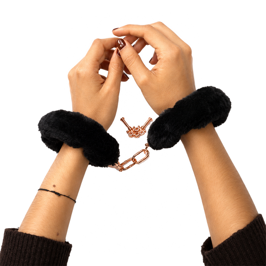 Esposas Plush Handcuffs Black