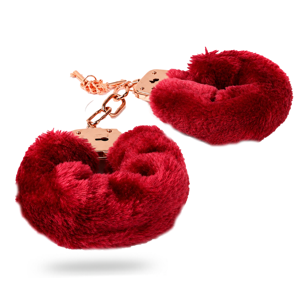 Esposas Plush Handcuffs Red