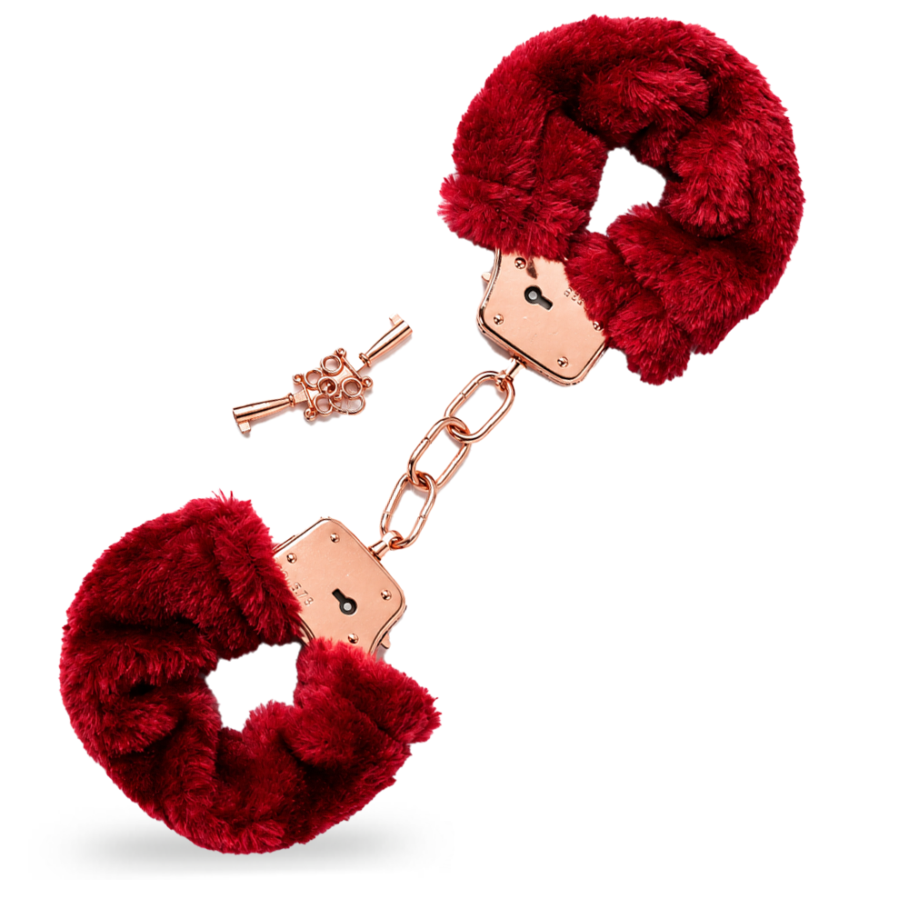 Esposas Plush Handcuffs Red