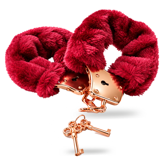 Esposas Plush Handcuffs Red