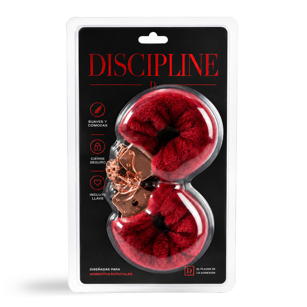 Esposas Plush Handcuffs Red