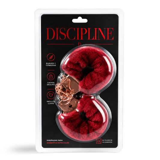 Esposas Plush Handcuffs Red
