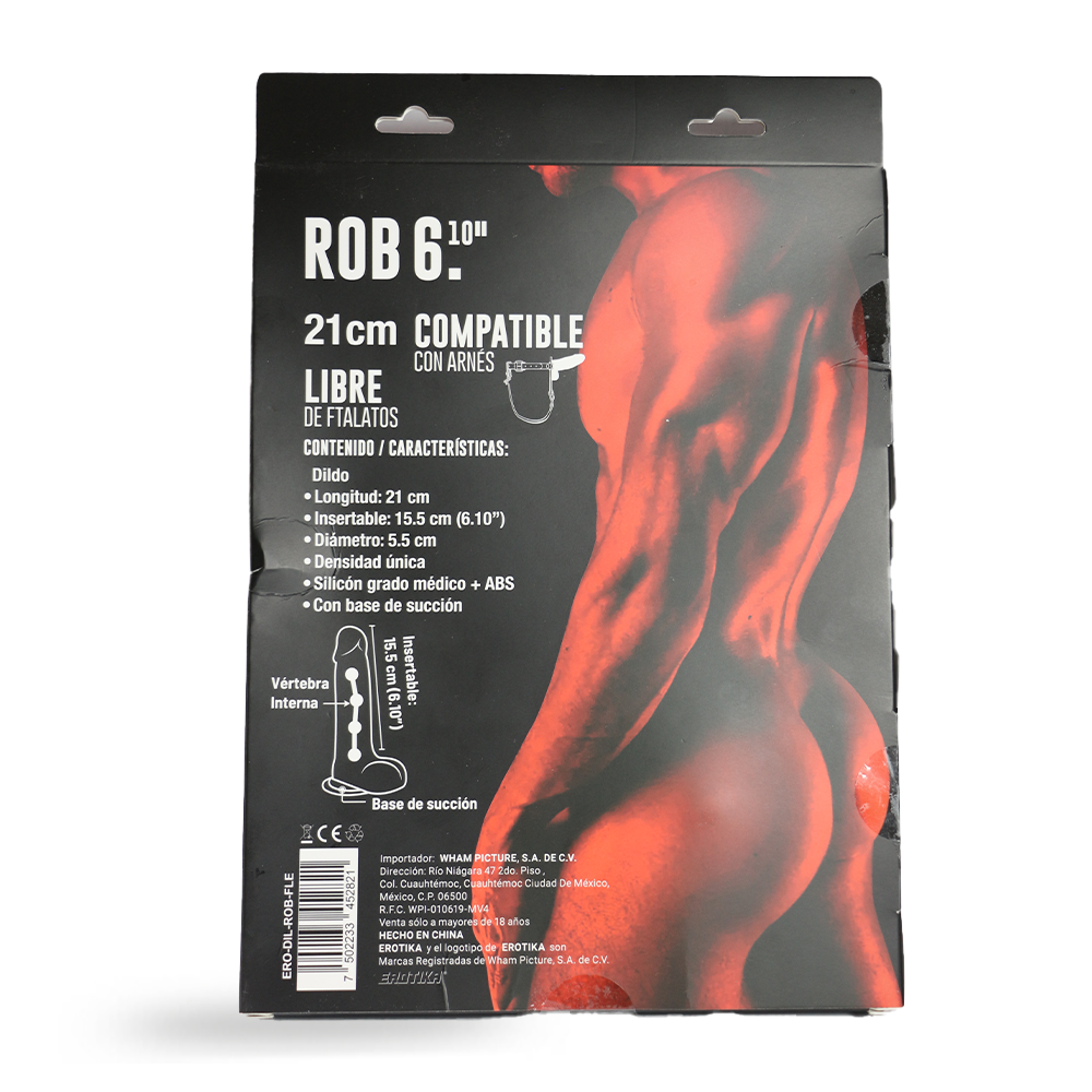 Dildo Rob 6 Flexible